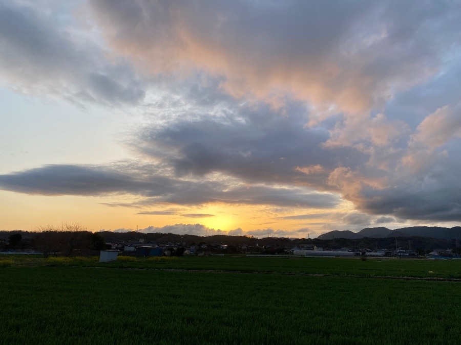 今朝の空♡