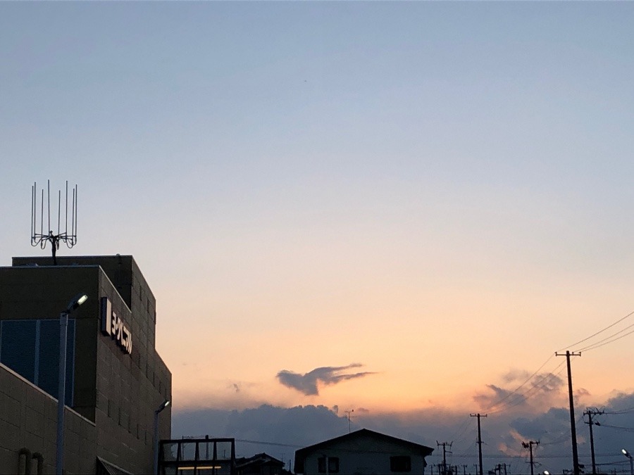 今日の夕焼け空^_^