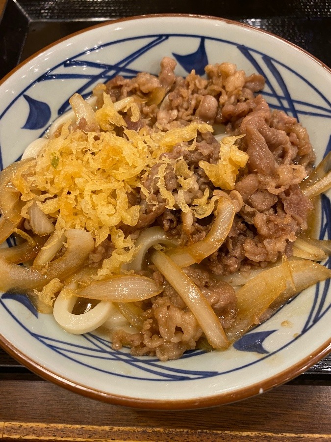 肉うどん‼️