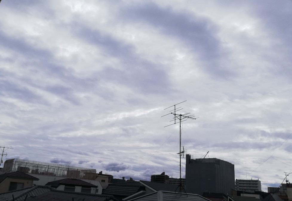 今の空☁️