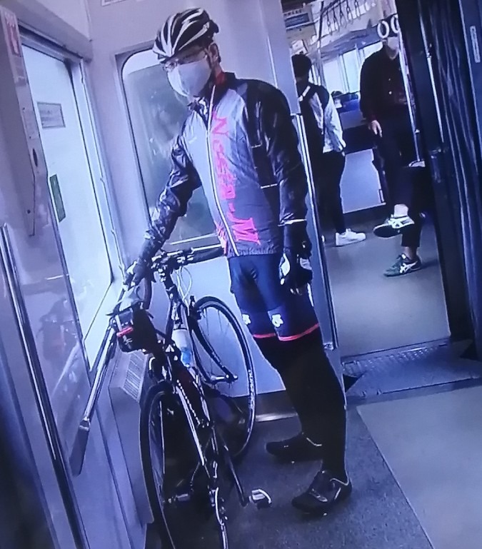 西鉄電車　自転車持ち込み始まる