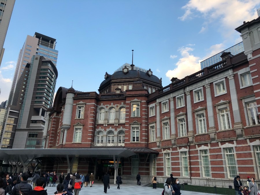 何年か前の東京駅(^▽^)/