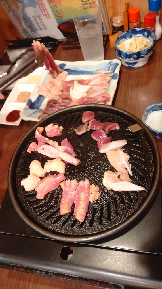 外食.(焼き鳥)