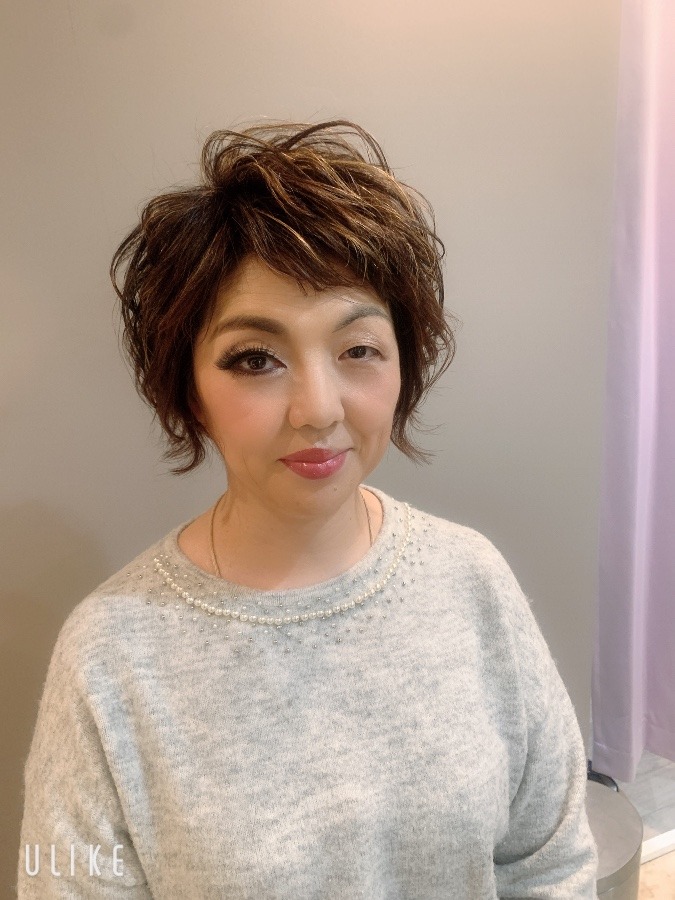 変身半顔ヘアメイク🎵