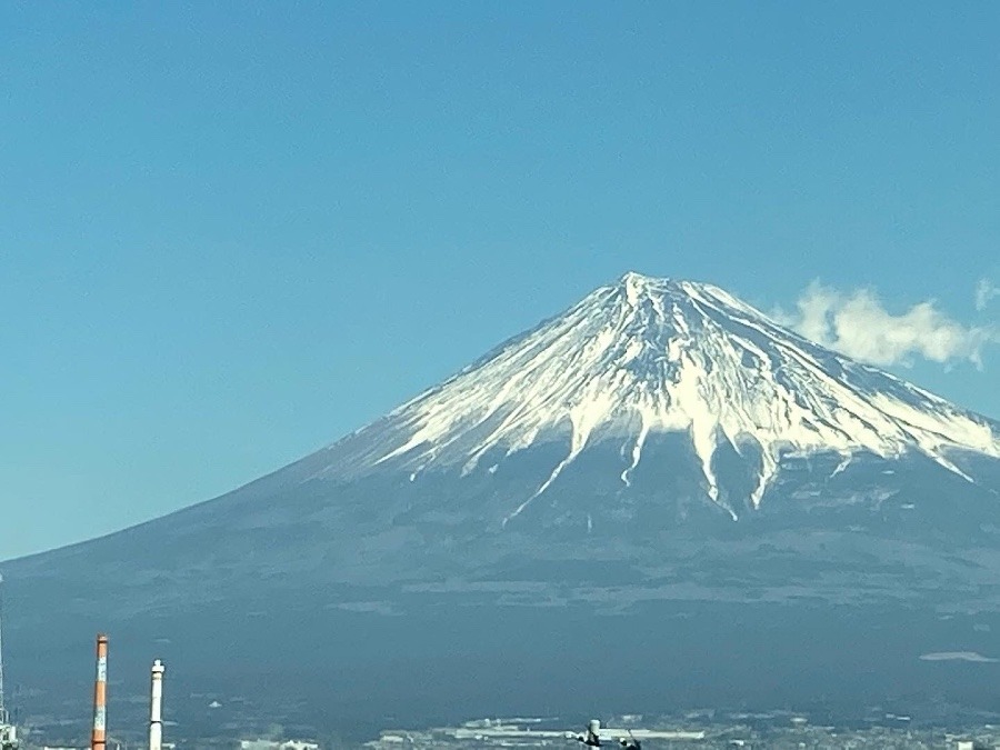 新幹線からの富士山