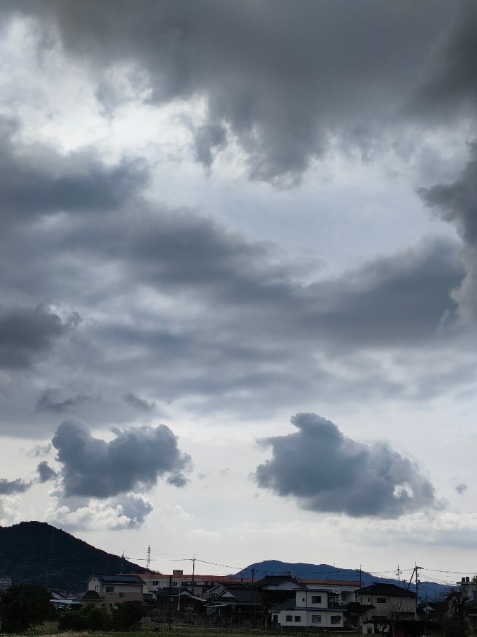 今日の空🌥️