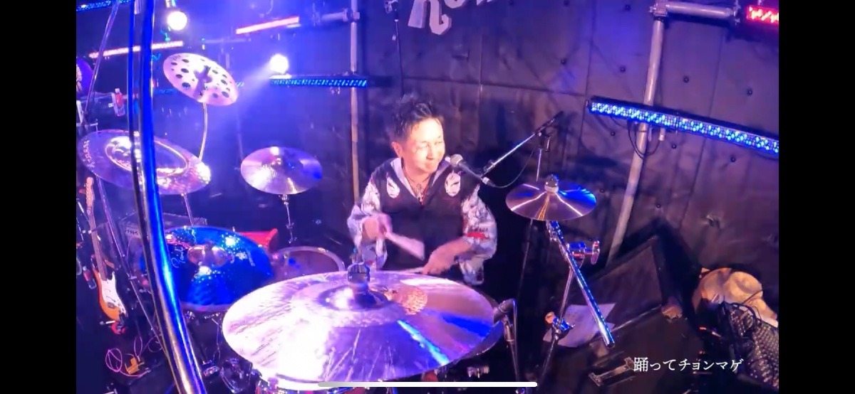 ライブでの1枚🥁🥁🥁😊✨