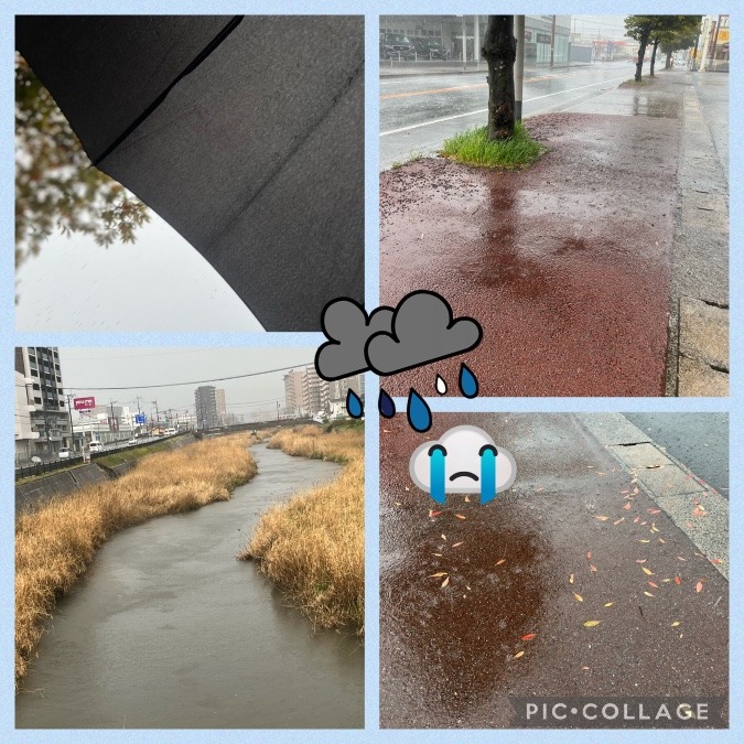 今日の朝活☔️🌀