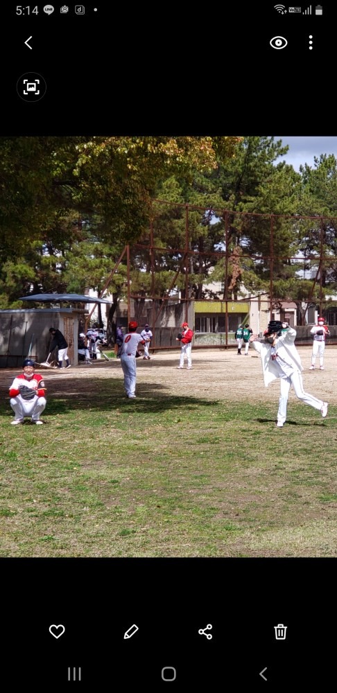 今日は草野球チームホルモン屋メジャーの試合でしたー！