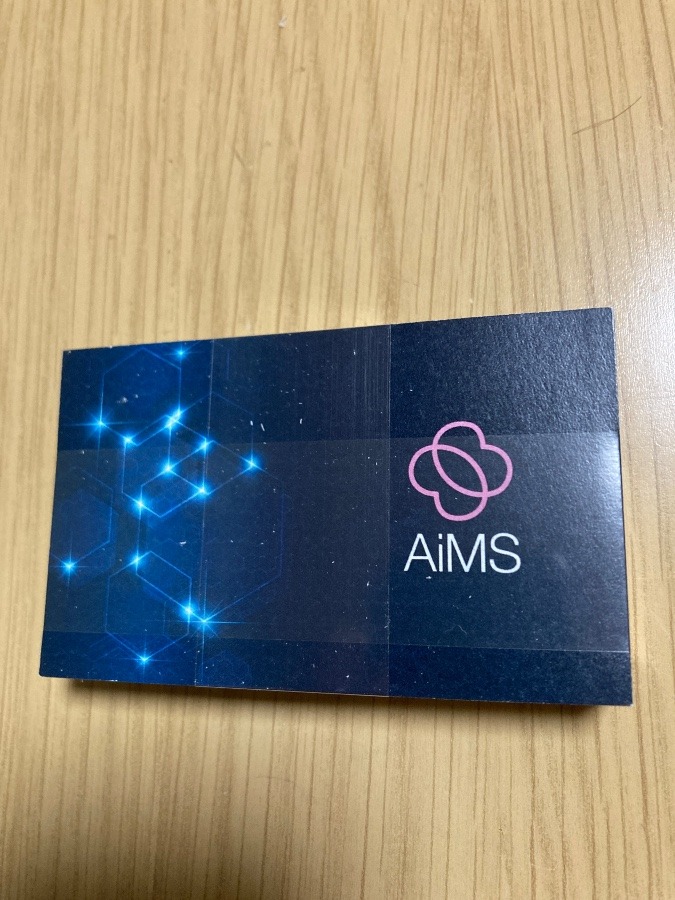 AiMＳの名刺❣️