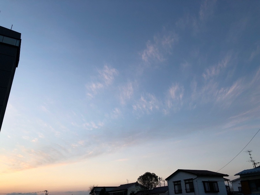 久々に綺麗な夕焼け　^_^