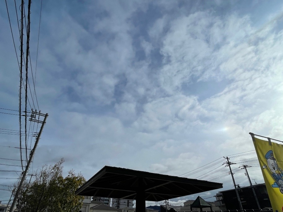 今日の広島の空😊✌️