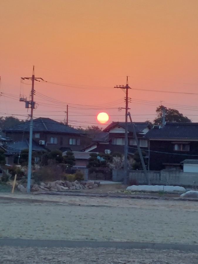 3月8日の日の出☀️