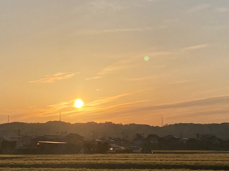 今朝の空