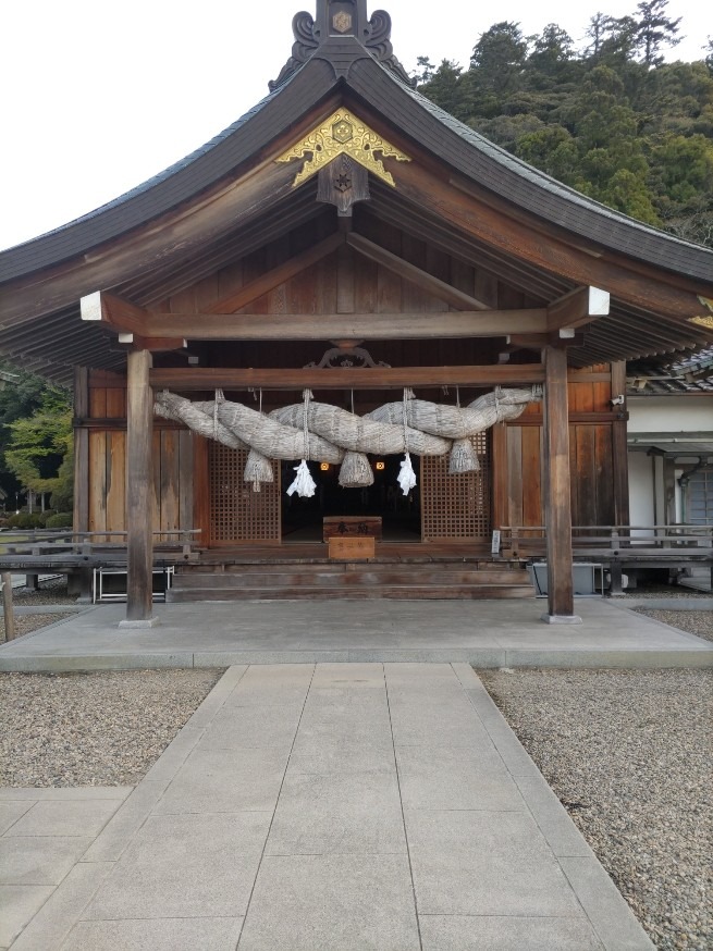 出雲教設立百四十年奉祝祭の朝