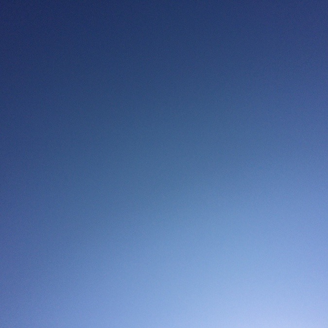 今日の空