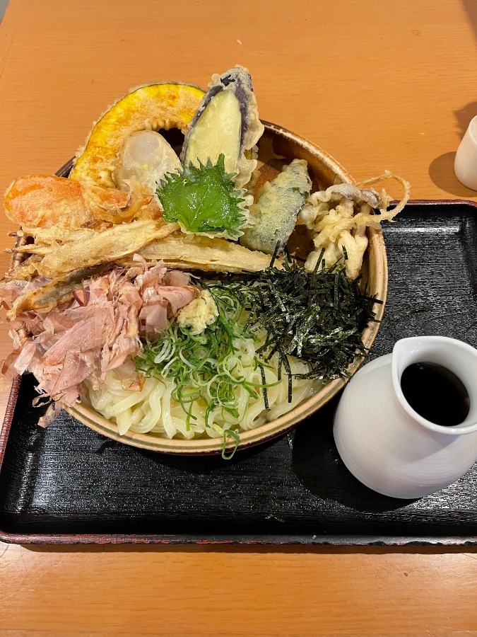 野菜天ぶっかけ