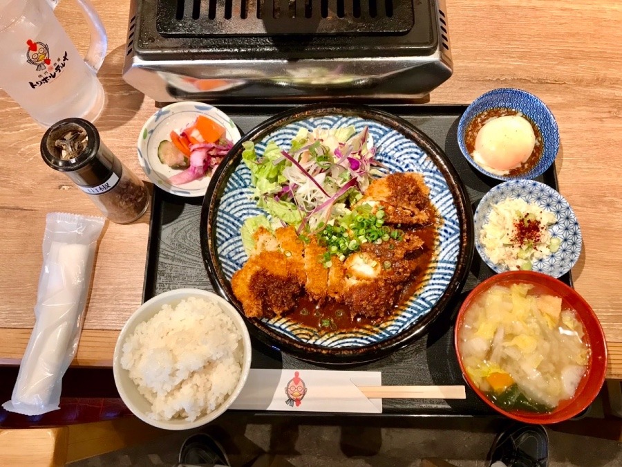 ⭕️ やみつき❣️鶏かつ定食❣️（≧∇≦）