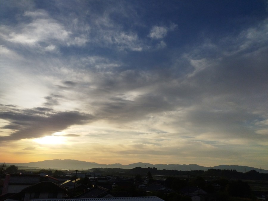 都城市（2022/4/16）　今朝は朝から晴れで～す😀☀️