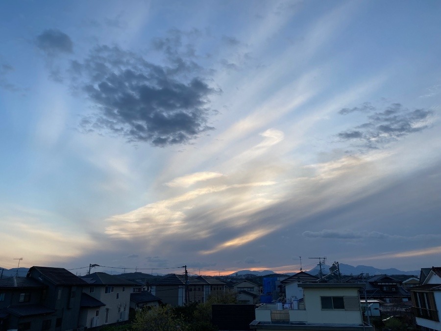 夕方の空