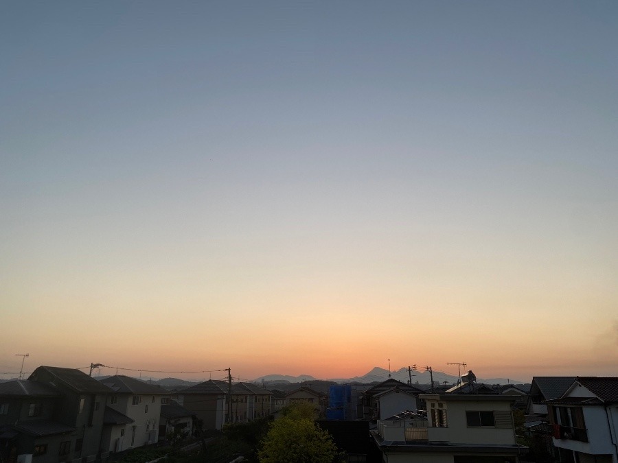 夕方の空