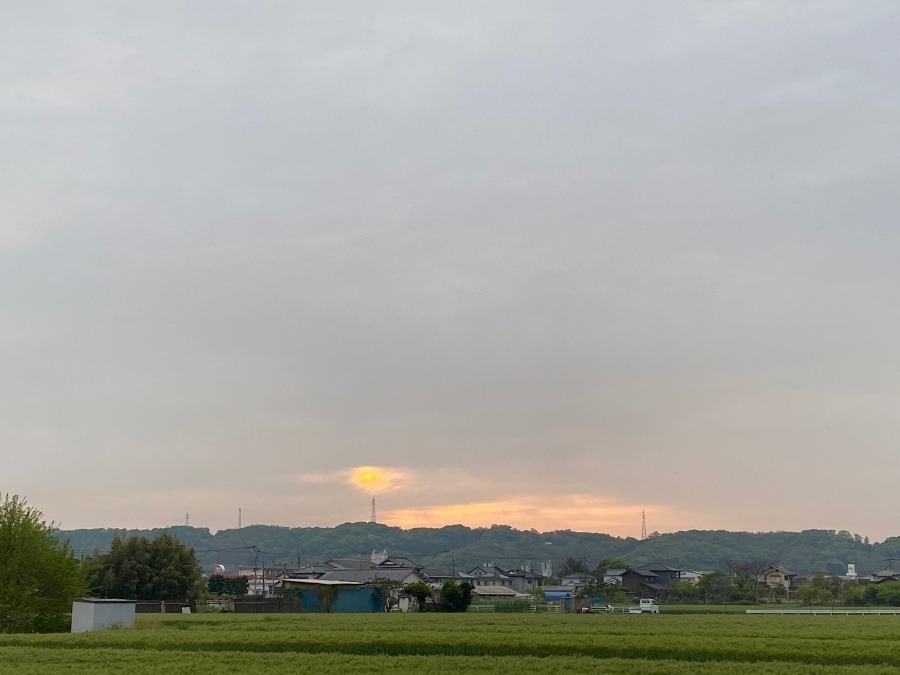 今朝の空