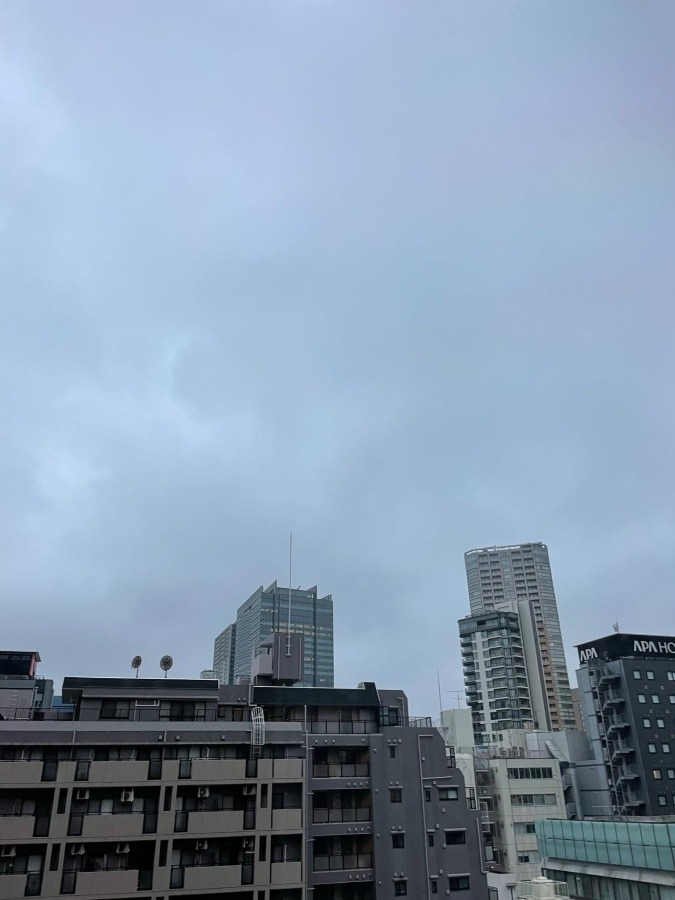 東京の朝✨