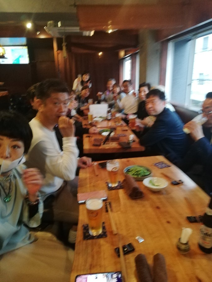 初のアフター会!