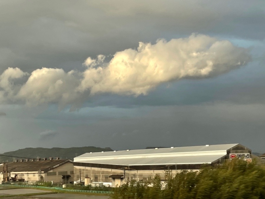 岐阜の空は、どんより〜‼️😅