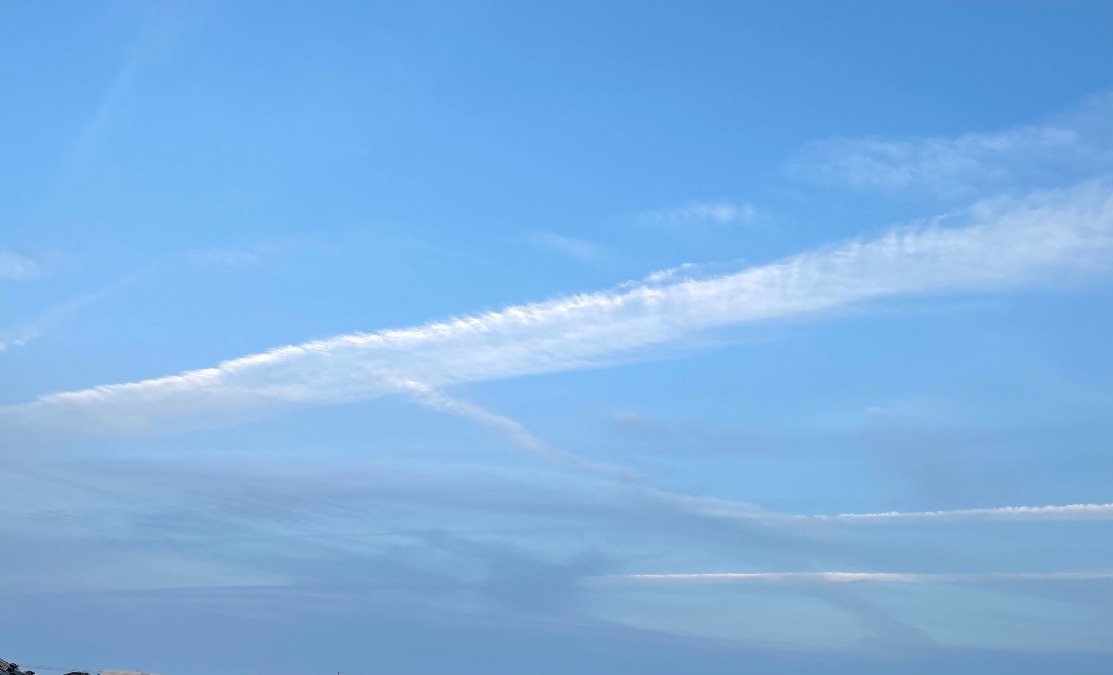2022/4/20 夕方の空①