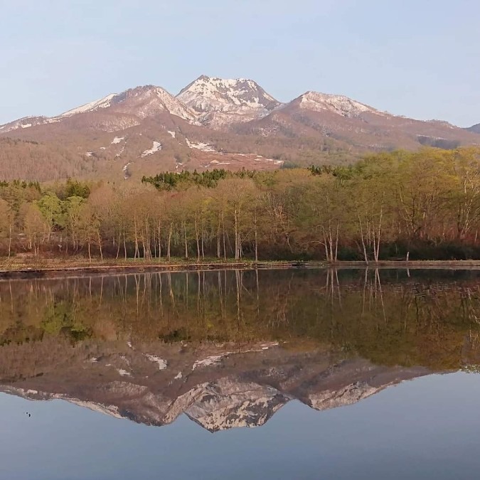 今朝の妙高山