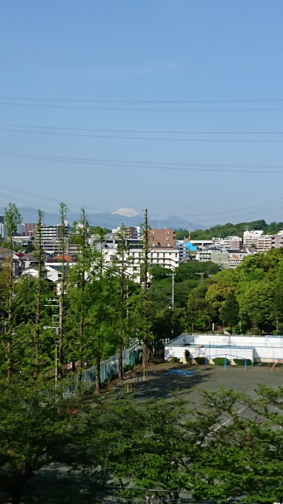 #遠くに富士山🗻