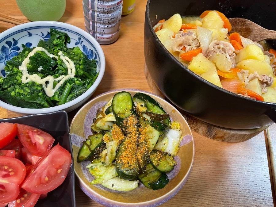 今日の夕飯