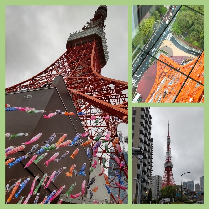 東京タワー🗼鯉のぼり🐟🐟🐟