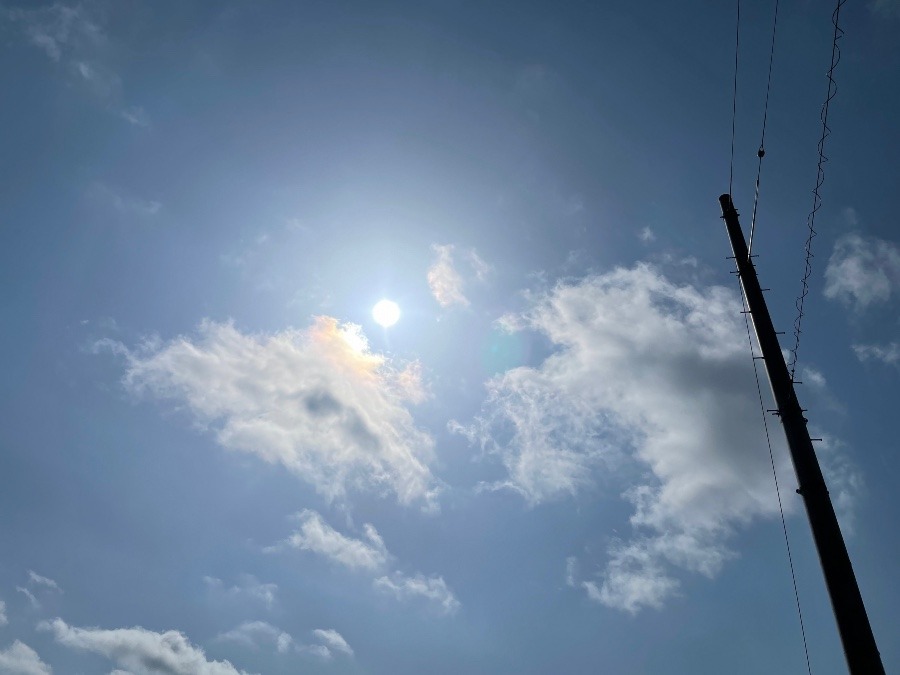 今日の空