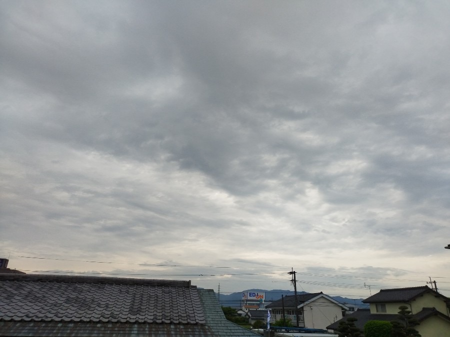 都城市（2022/4/23）　今朝は雲☁️😓