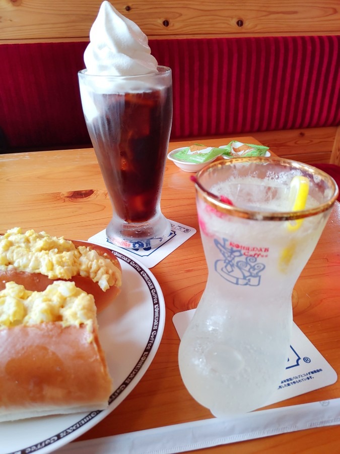 久々のコメダ珈琲店☕🍴😊