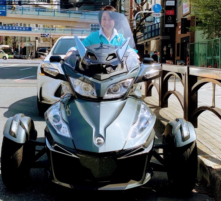 ライダーになった気分💕💕💕