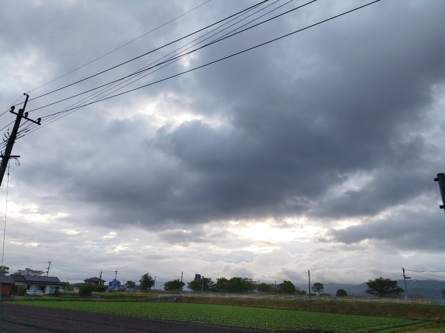 都城市（2022/4/26）　今朝は雲☁️😓