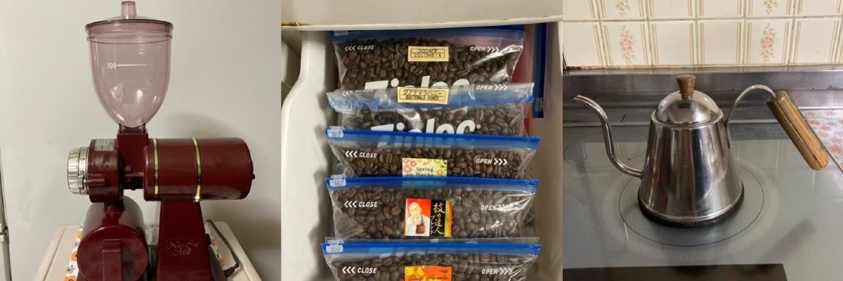 我が家のコーヒー豆達