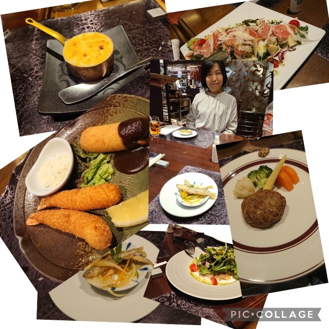 皆でフレンチレストラン🍺🍴