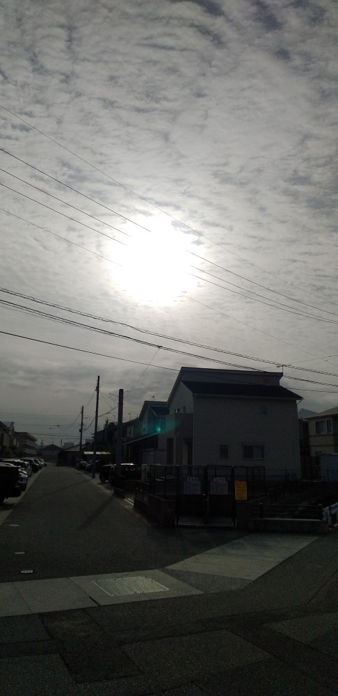 今日の朝空⏰