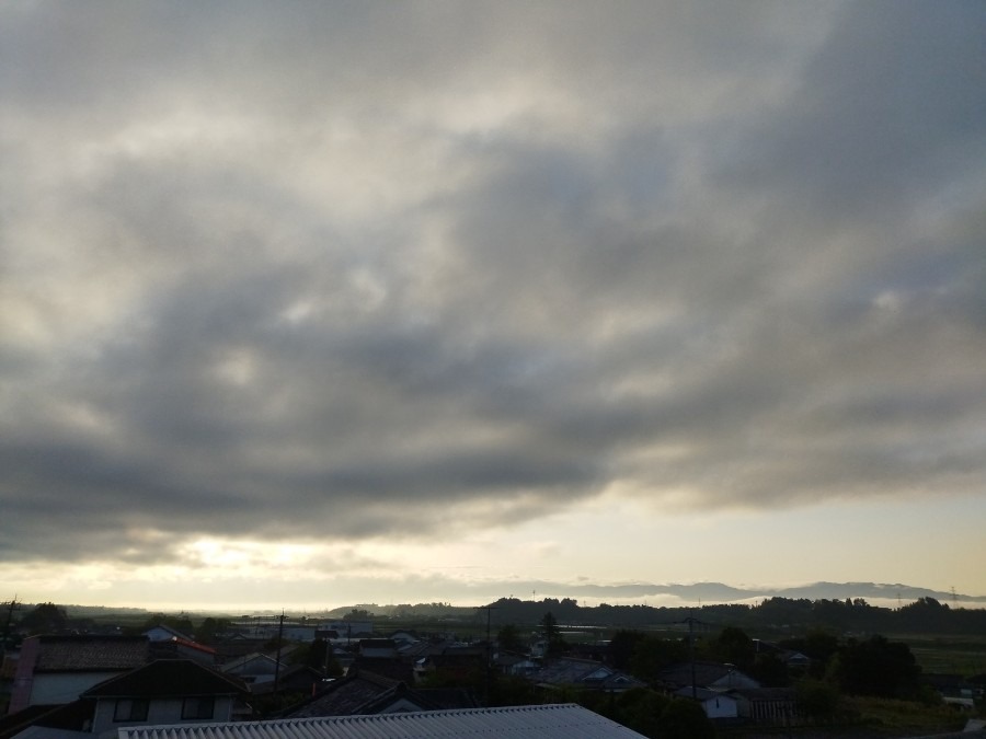都城市（2022/4/15）　今朝は晴れ・曇り⛅❗
