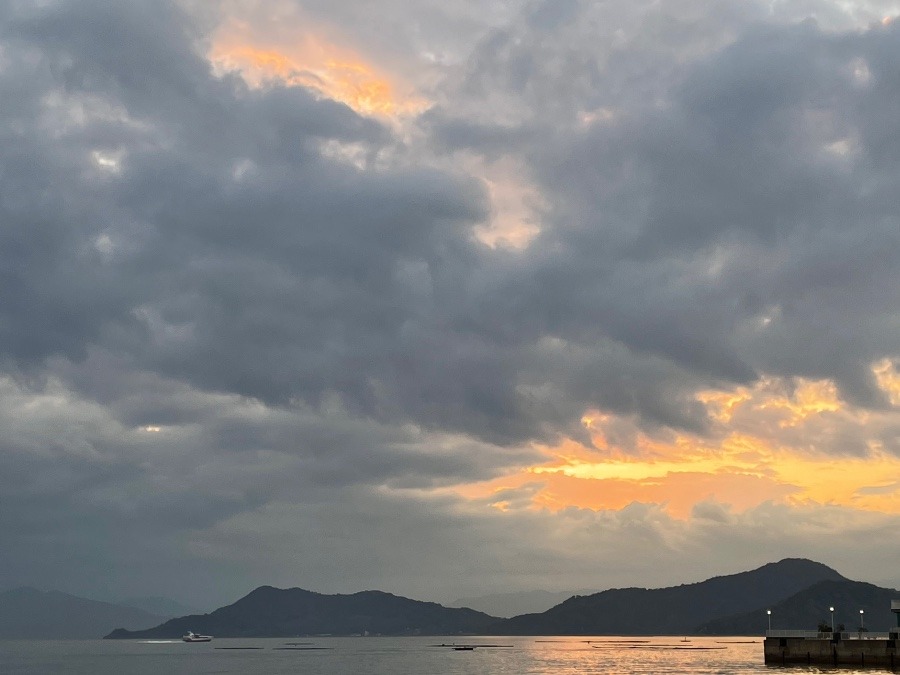 今日の広島の空☺️