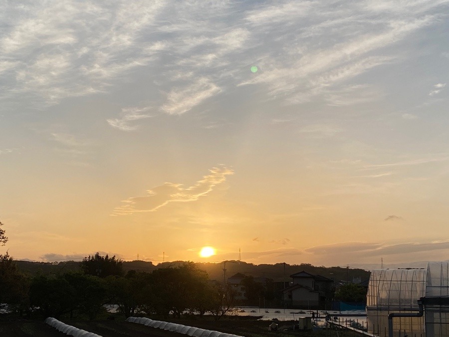 今朝の空♡