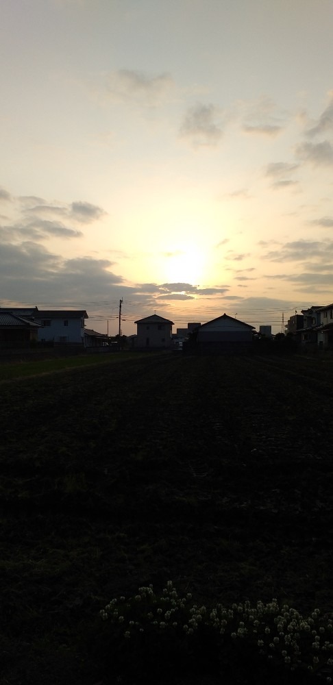 今朝の空　「8」