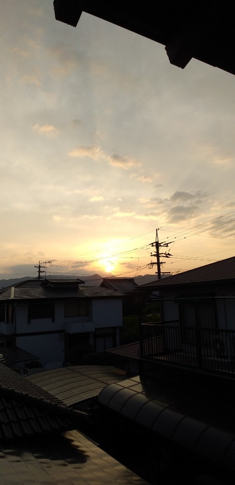 今日の夕空　(5）