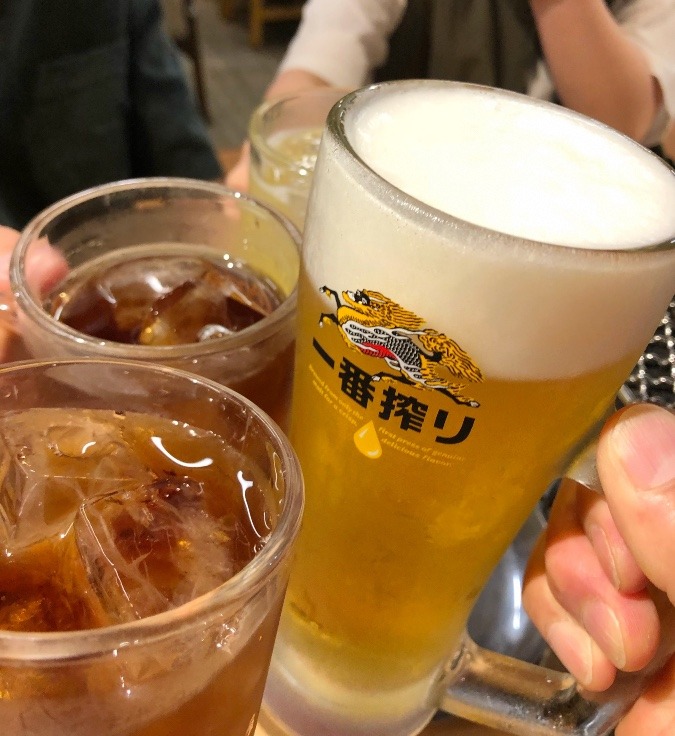 乾杯❣️今日もありがとう