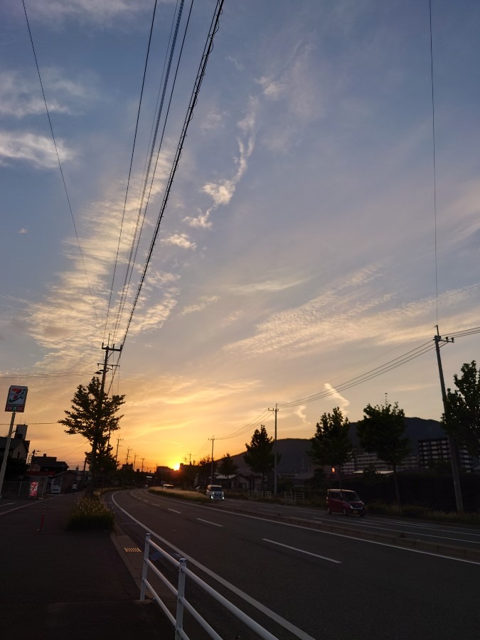 5/28夕空