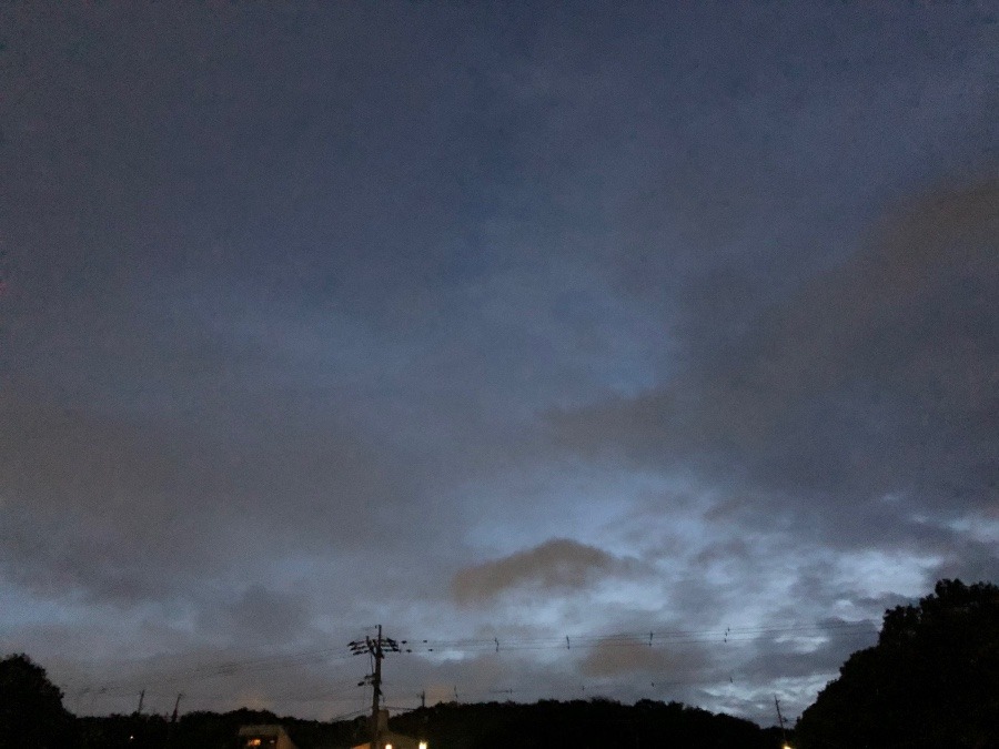 5/12   19:30の西の空